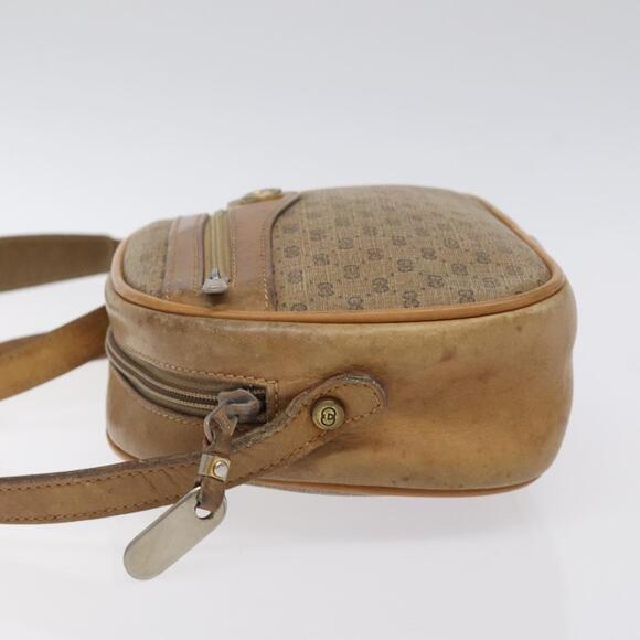 GUCCI Micro GG Supreme Shoulder Bag Pvc Beige Gold - Picture 5 of 16